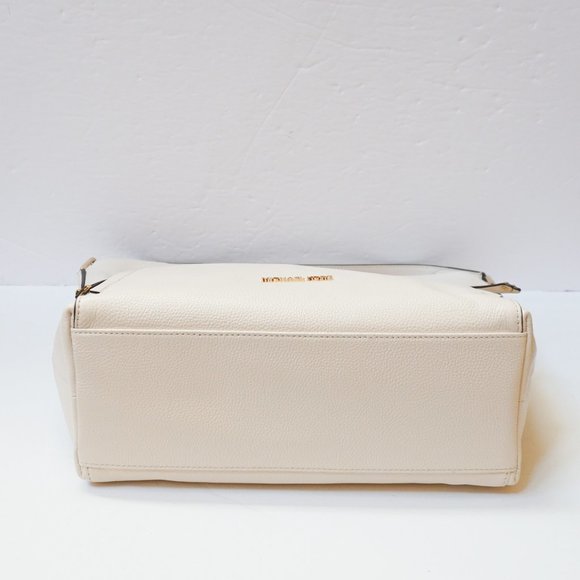 Michael Kors Evie Large Hobo Shoulder Leather Bag Light Cream - Picture 6 of 11